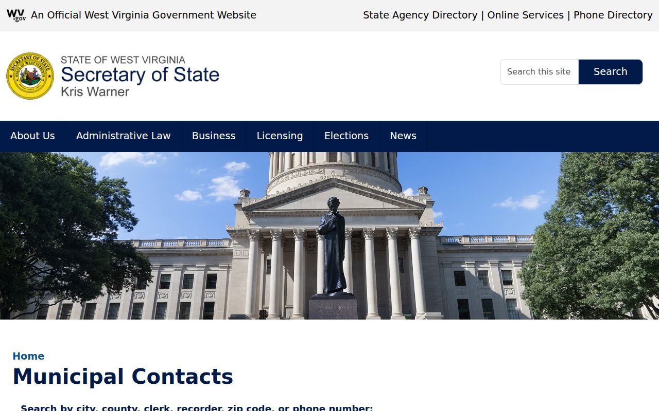 Parkersburg property records municipal office contact directory for city records